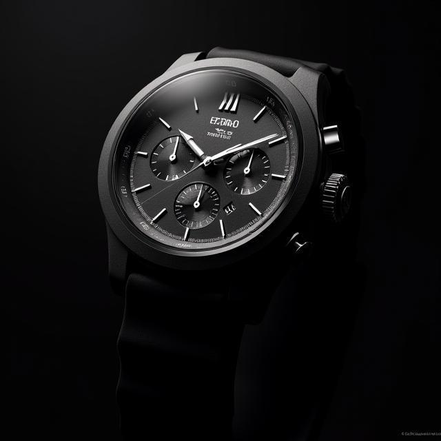 Timeless Edge Chrono Black watch